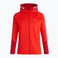 Men's Peak Performance Rider Zip Hood trekking sweatshirt red G78833010