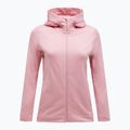 Women's Peak Performance Rider Tech Zip Hood warm blush sweatshirt 4