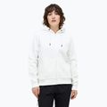 Women's Peak Performance Original Small Logo Zip off white sweatshirt