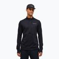 Men's fleece sweatshirt Peak Performance Trail Polartec Power Grid Half Zip black