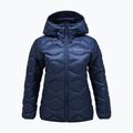 Women's down jacket Peak Performance Helium Down Hood blue shadow 4