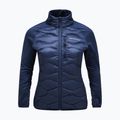 Women's down jacket Peak Performance Helium Hybrid Down Jacket blue shadow