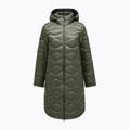 Women's down coat Peak Performance Helium Down Coat pine needle/olive extreme 7