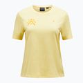 Women's Peak Performance Explore Graphic T-shirt mellow yellow 3