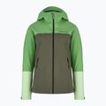 Women's Peak Performance Trail Hipe Shell Jacket peppermint/pine needle/vivid rain jacket