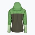 Women's Peak Performance Trail Hipe Shell Jacket peppermint/pine needle/vivid rain jacket 2