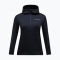 Women's trekking sweatshirt Peak Performance Light Zip Hood black 4