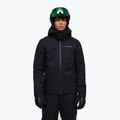 Men's ski jacket Peak Performance Maroon Insulated black