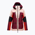 Women's ski jacket Peak Performance Vertical Gore-Tex Pro Jacket peach fuzz/vertical zenith