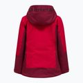 Women's ski jacket Perak Performance Rider Tech Insulated vertical zenith/tech burgundy 2