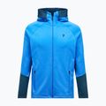 Men's sweatshirt Peak Performance Rider Essentials Zip Hood Azure Ascent/Mountain Lake
