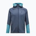Men's sweatshirt Peak Performance Rider Essentials Zip Hood Mountain Mist/Deluded Vision