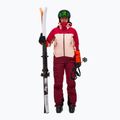 Women's ski jacket Peak Performance Visilight GTX C-Knit 3L tech burgundy/peach fuzz 2