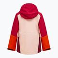 Women's ski jacket Peak Performance Visilight GTX C-Knit 3L tech burgundy/peach fuzz 8