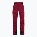 Women's ski trousers Peak Performance Vislight GTX C-Knit 3L vertical zenith/tech burgundy 6