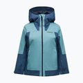 Women's ski jacket Peak Performance Rider Tech Insulated Jacket mountain lake/deluded vision