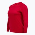 Women's thermal active sweatshirt Peak Performance Spirit Crew tech burgundy 5