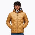 Men's down jacket Peak Performance Helium Down Hood sierra sand