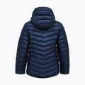 Women's down jacket Peak Performance Frost Down Hood Jacket blue shadow 2