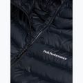 Women's down jacket Peak Performance Frost Down Hood Jacket Black 4