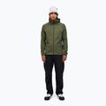 Men's sweatshirt Peak Performance Rider Essentials Zip Hood pine needle/pine needle 2