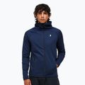 Men's sweatshirt Peak Performance Rider Essentials Zip Hood blue shadow/blue shadow