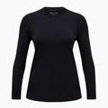 Women's thermal longsleeve Peak Performance Magic Crew Wool-Blend Baselayer black/black 3