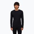 Men's thermal active sweatshirt Peak Performance Magic Crew Wool-Blend Baselayer black/black