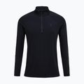 Men's thermal sweatshirt Peak Performance Magic Half Zip Wool-Blend Baselayer black/black 3