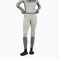 Women's thermal trousers Peak Performance Peak Performance Magic 7/8 Long Johns Wool-Blend Baselayer med grey melange/melange grey