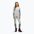 Women's thermal active sweatshirt Peak Performance Magic Crew Wool-Blend Baselayer med grey melange 2