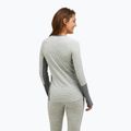 Women's thermal active sweatshirt Peak Performance Magic Crew Wool-Blend Baselayer med grey melange 3