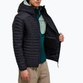 Men's insulated jacket Peak Performance Monolight Insulated Hood black 4