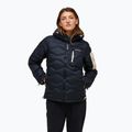 Women's down jacket Peak Performance Helium Utility Down black/sand fog