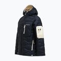 Men's down jacket Peak Performance Helium Utility Down Hood black/sand fog 3