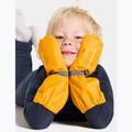 Children's ski gloves Didriksons Pileglove 8 oat yellow 3