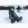 Didriksons Idre pine green children's ski trousers 11