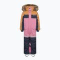 Didriksons Bjärven Cover heather pink children's ski suit 10