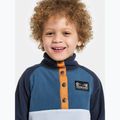 Didriksons Monte Half Button children's fleece sweatshirt cloud blue 6