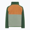Didriksons Monte Half Button light moss children's fleece sweatshirt 2