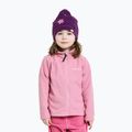 Didriksons Monte Fz light heather pink children's fleece sweatshirt