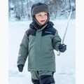 Children's ski set Didriksons Skare 2 dark moss 12