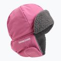 Children's winter hat Didriksons Biggles 7 heather pink