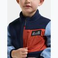 Children's fleece sweatshirt Didriksons Anten 2 Fz winter blue 8