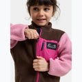 Children's fleece sweatshirt Didriksons Antenna 2 Fz oyster pink 8