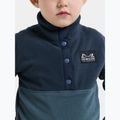 Children's fleece sweatshirt Didriksons Monte 6 Half Button mountain blue 8