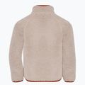 Children's fleece sweatshirt Didriksons Gibbsc 2 Fz beach beige/rust 2