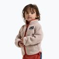 Children's fleece sweatshirt Didriksons Gibbsc 2 Fz beach beige/rust 9