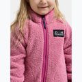Children's fleece sweatshirt Didriksons Gibbsc 2 Fz heather pink/cactus pink 7