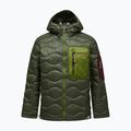 Men's down jacket Peak Performance Helium Utility Down Hood Pine Needle/Mosswood 6
